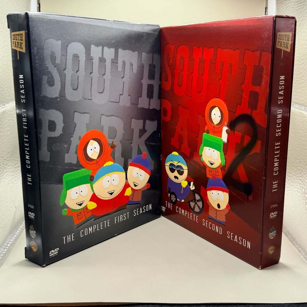 South Park The Complete First And Second Seasons DVD Box Set Lot